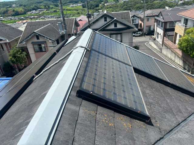太陽光パネル周辺屋根